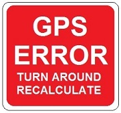 GPS Error - 18-, 24- or 30-inch